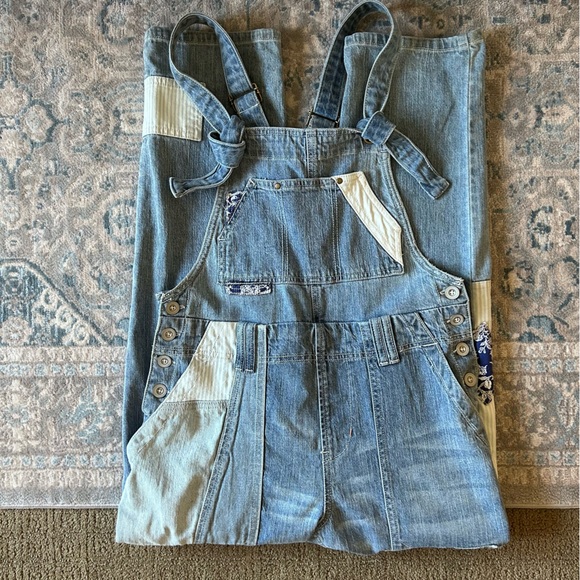 Anthropologie Denim - Anthropologie Pilcro Patchwork Overalls